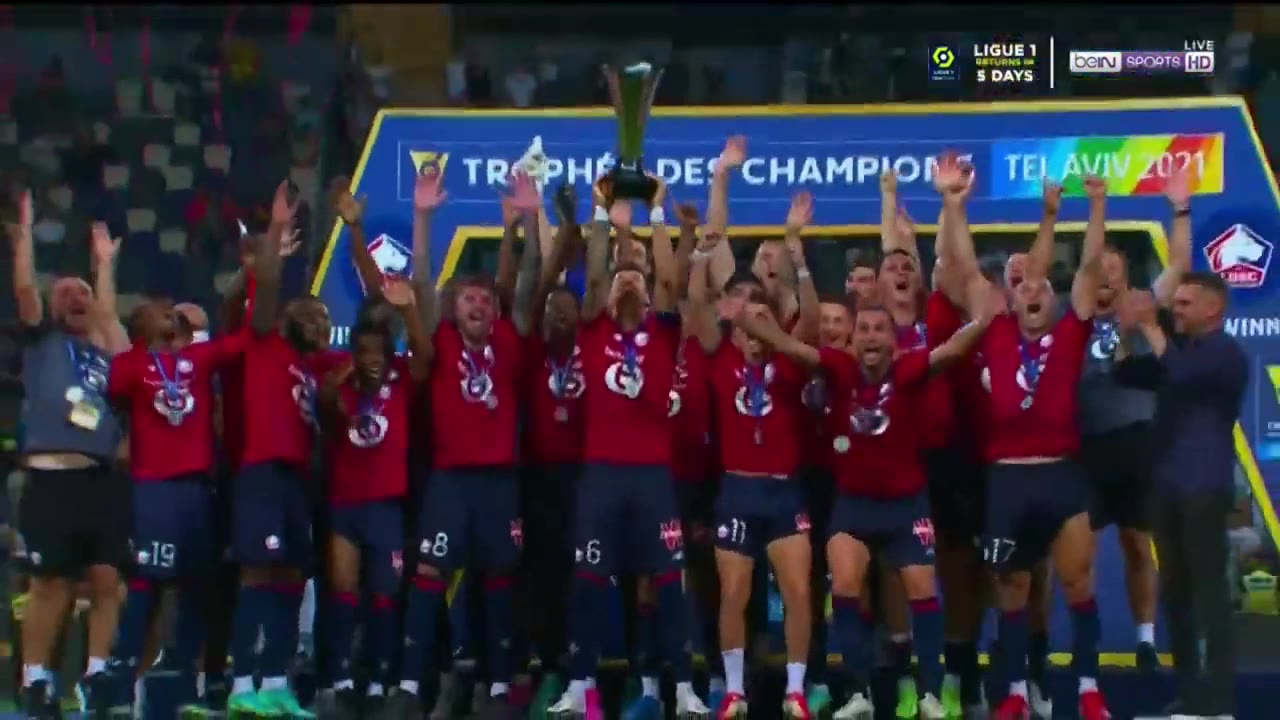 再次终结大巴黎统治！里尔法超杯夺冠疯狂庆祝（里尔法超杯大名单）