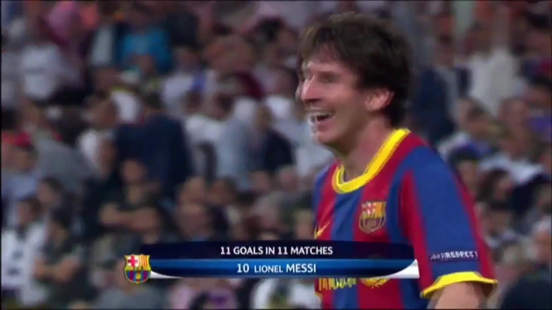 直捣黄龙！梅西一条龙突皇马豪华防线进球（梅西踢皇马）