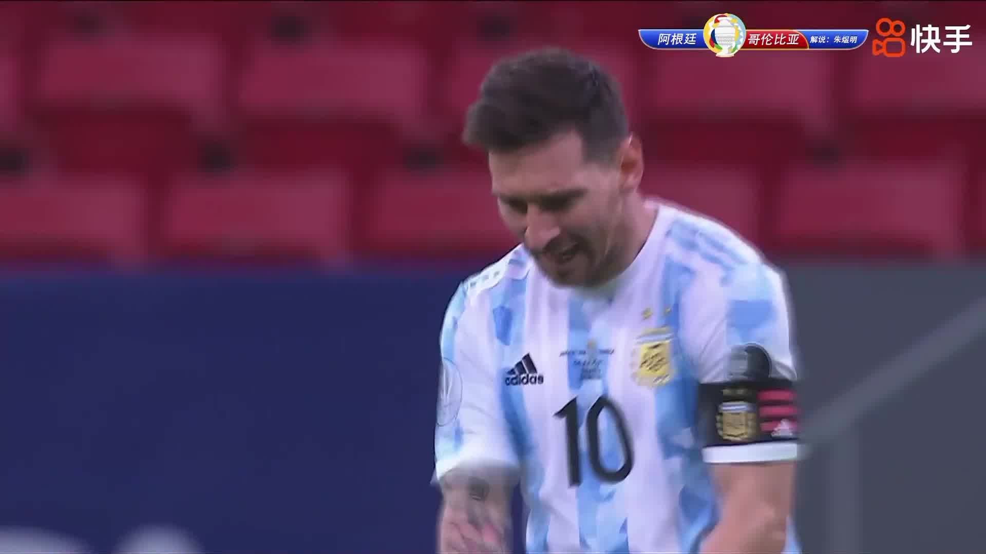 劳塔罗点球大战破门，梅西激动挥拳庆祝（劳塔罗 梅西）