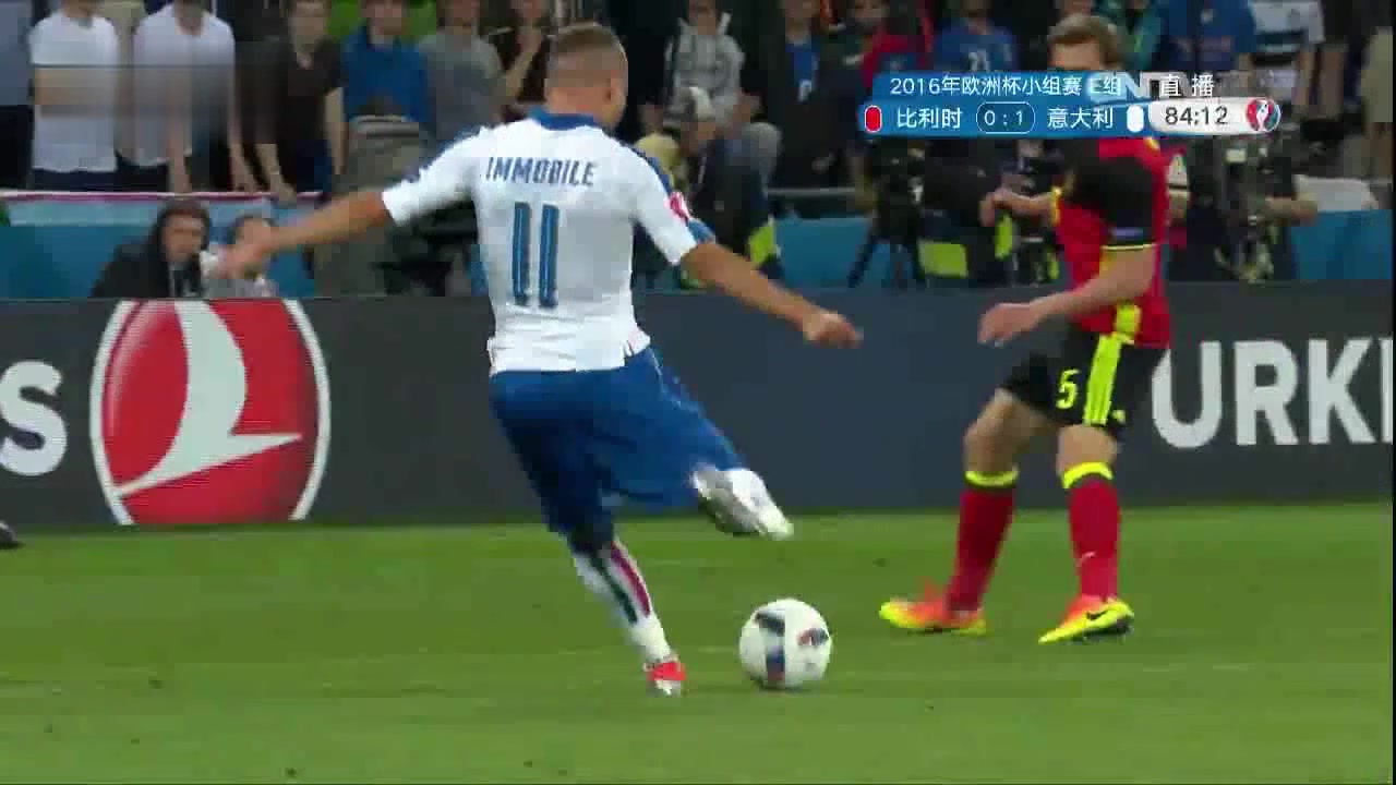 回顾16年欧洲杯意大利2-0比利时 贾凯里尼佩莱精彩破门（2016欧洲杯意大利2:0比利时）