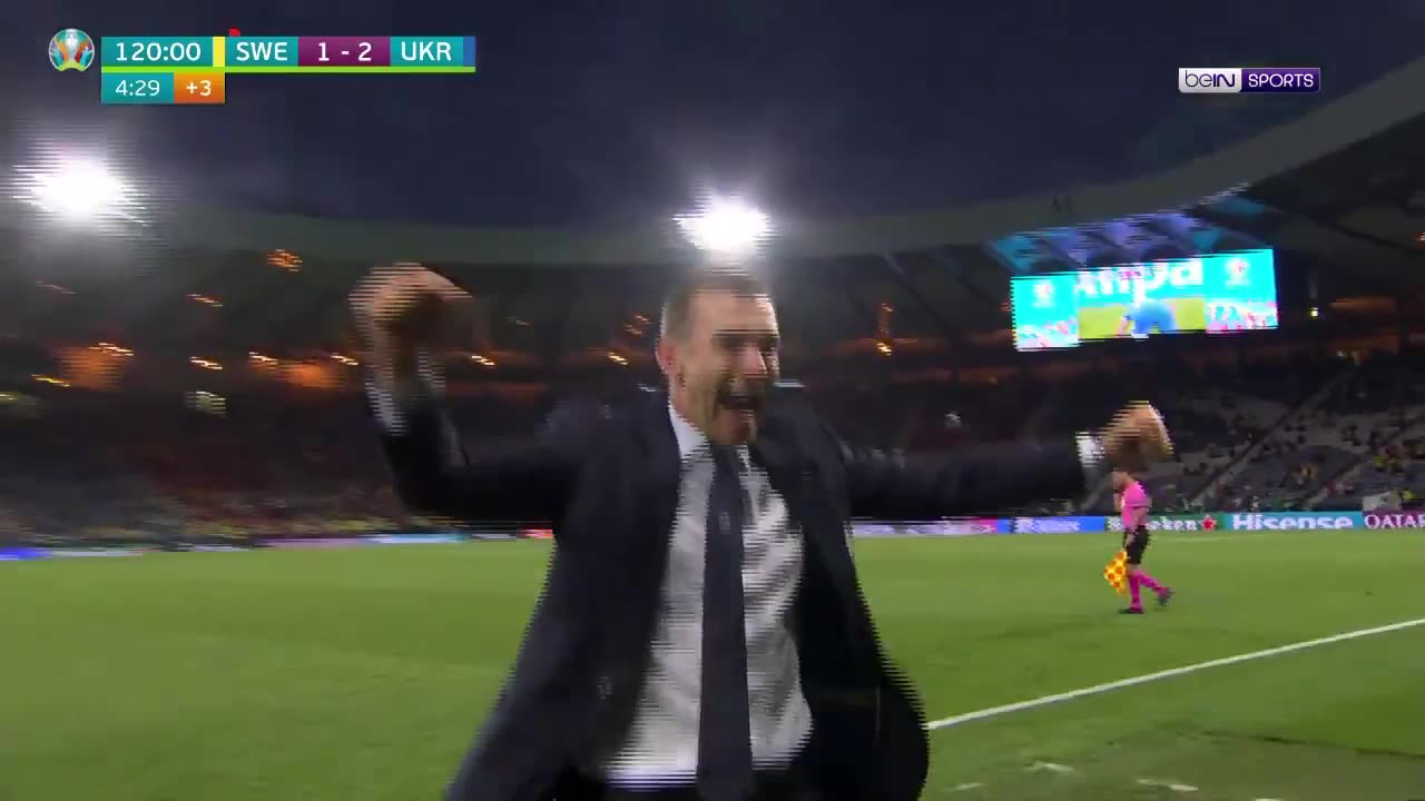 带领乌克兰高歌猛进 舍普琴科赛后振臂高呼晋级欧洲杯8强（欧洲杯八强乌克兰）