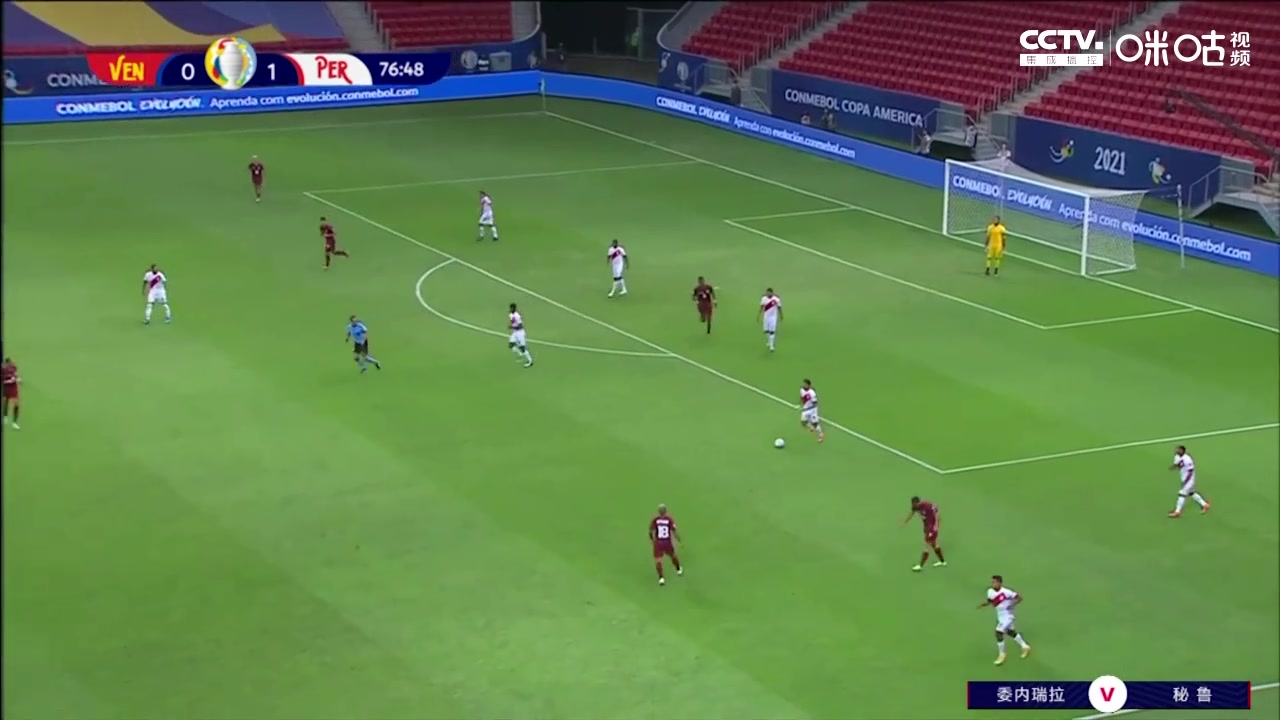 【咪咕集锦】美洲杯-卡里略攻入唯一进球 秘鲁1-0委内瑞拉（美洲杯秘鲁对委内瑞拉）