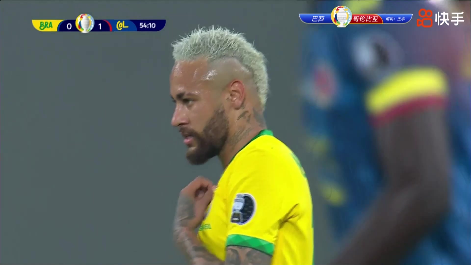【快手集锦】美洲杯-迪亚兹倒钩胖虎绝杀 巴西2-1哥伦比亚