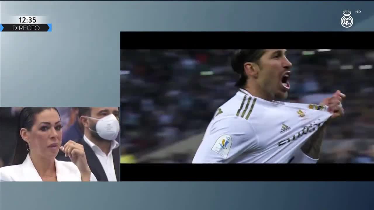 告别皇马仪式上拉莫斯姐姐感动落泪（告别皇马仪式上拉莫斯姐姐感动落泪视频）