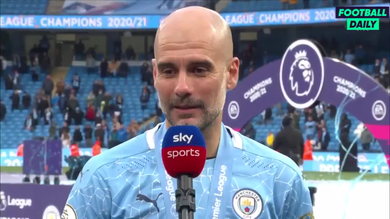 当瓜迪奥拉谈到阿奎罗时快哭了（瓜迪奥拉和阿奎罗）