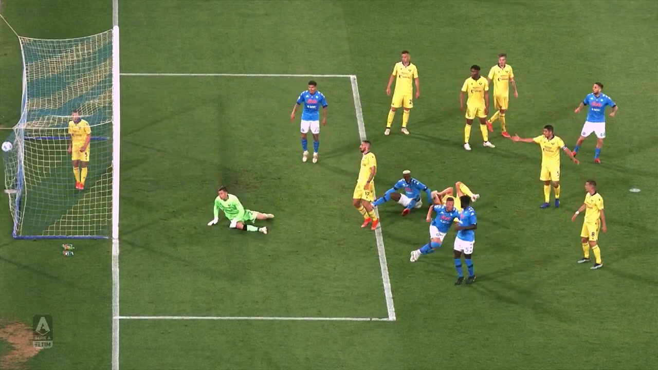 【集锦】意甲-维罗纳1-1送那不勒斯去欧联 送尤文去欧冠（意甲维罗纳对那不勒斯）