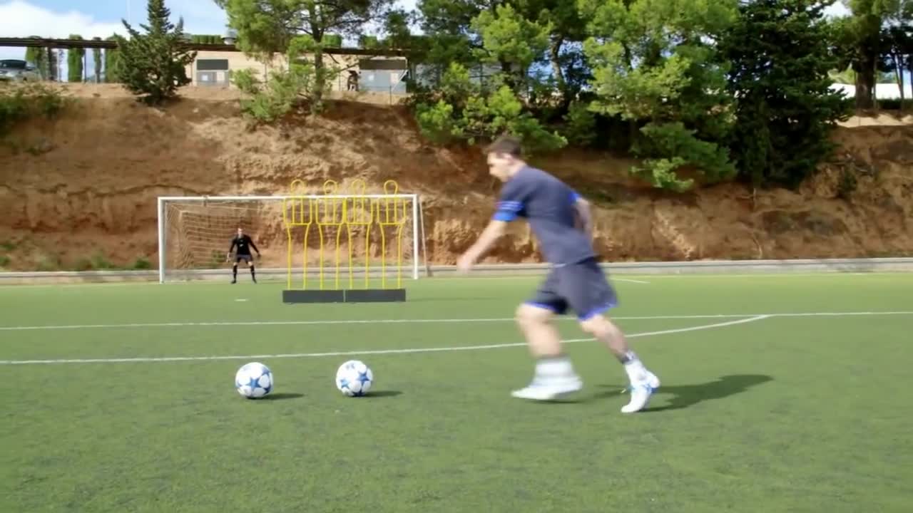 梅西训练中的任意球能否百发百中？