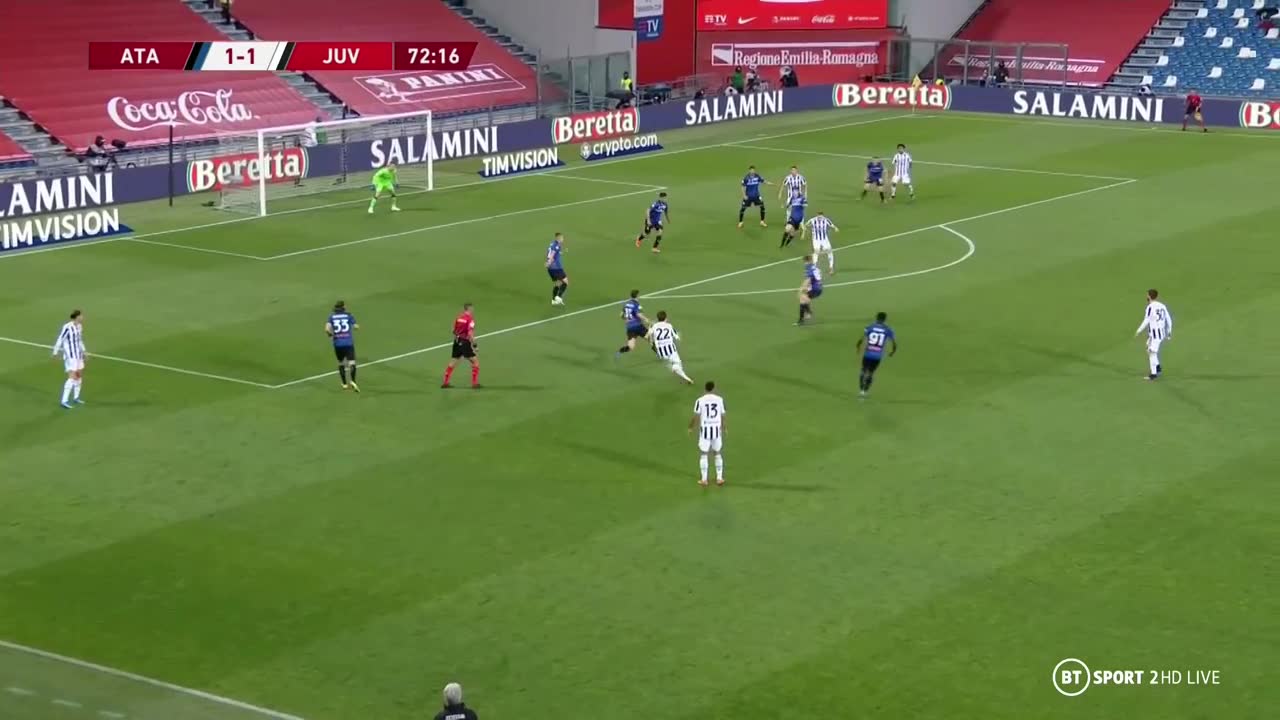 完美配合破门!库卢精妙助攻小基耶萨前插破门(基雅库罗)