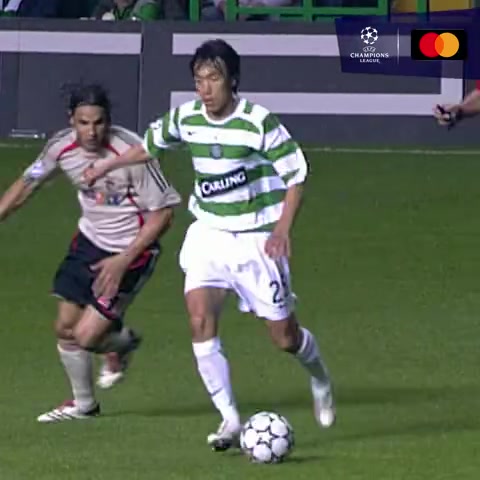 日本球员欧冠技巧秀！提到日本球星你第一时间会想起谁？（日本球员 欧洲）