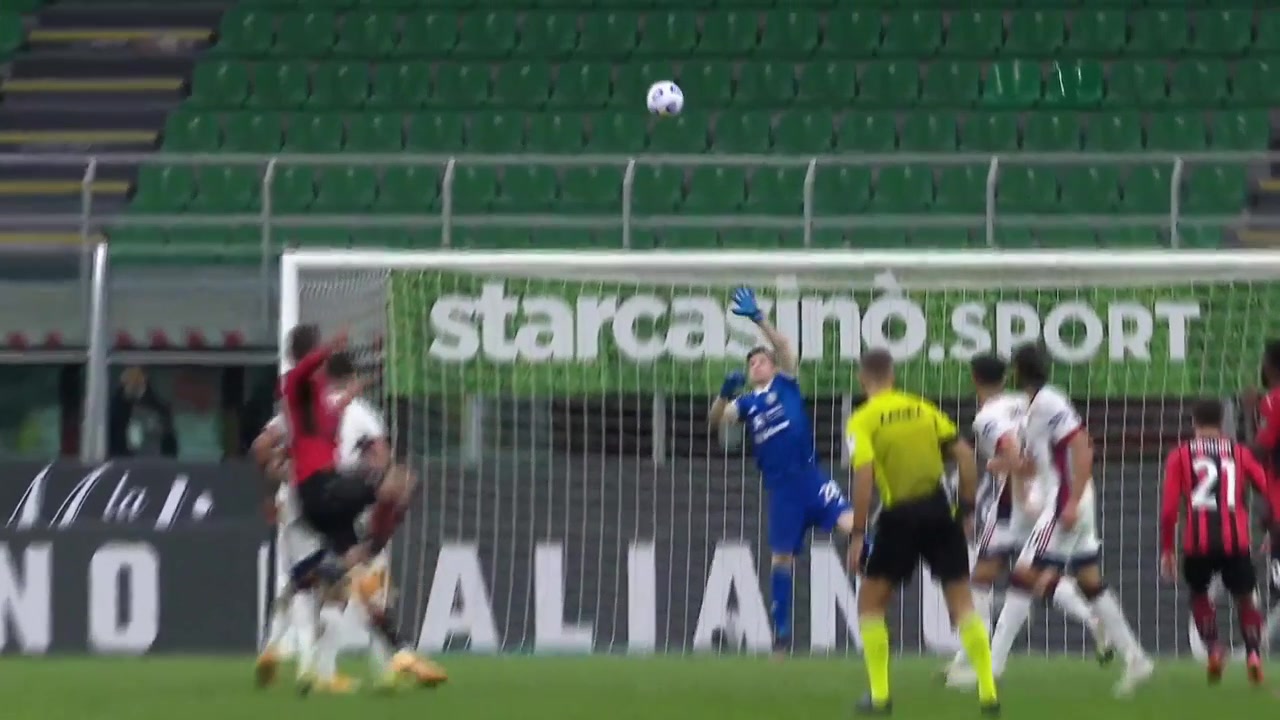 【全场集锦】意甲-多纳鲁马神扑 米兰0-0卡利亚里领先尤文1分（多纳鲁马意甲200场）