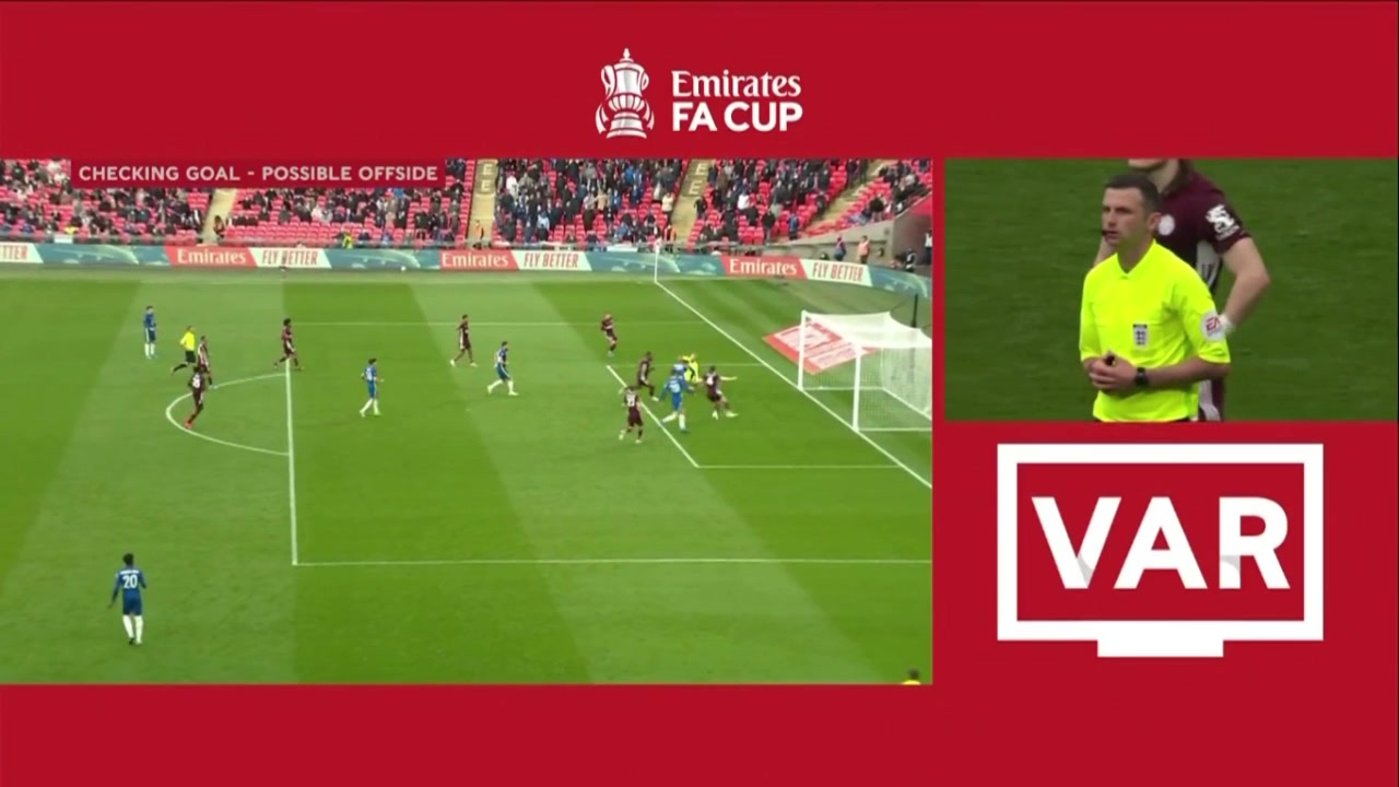 切尔西89分钟扳平比分 VAR确认越位在先进球取消（切尔西的比分）