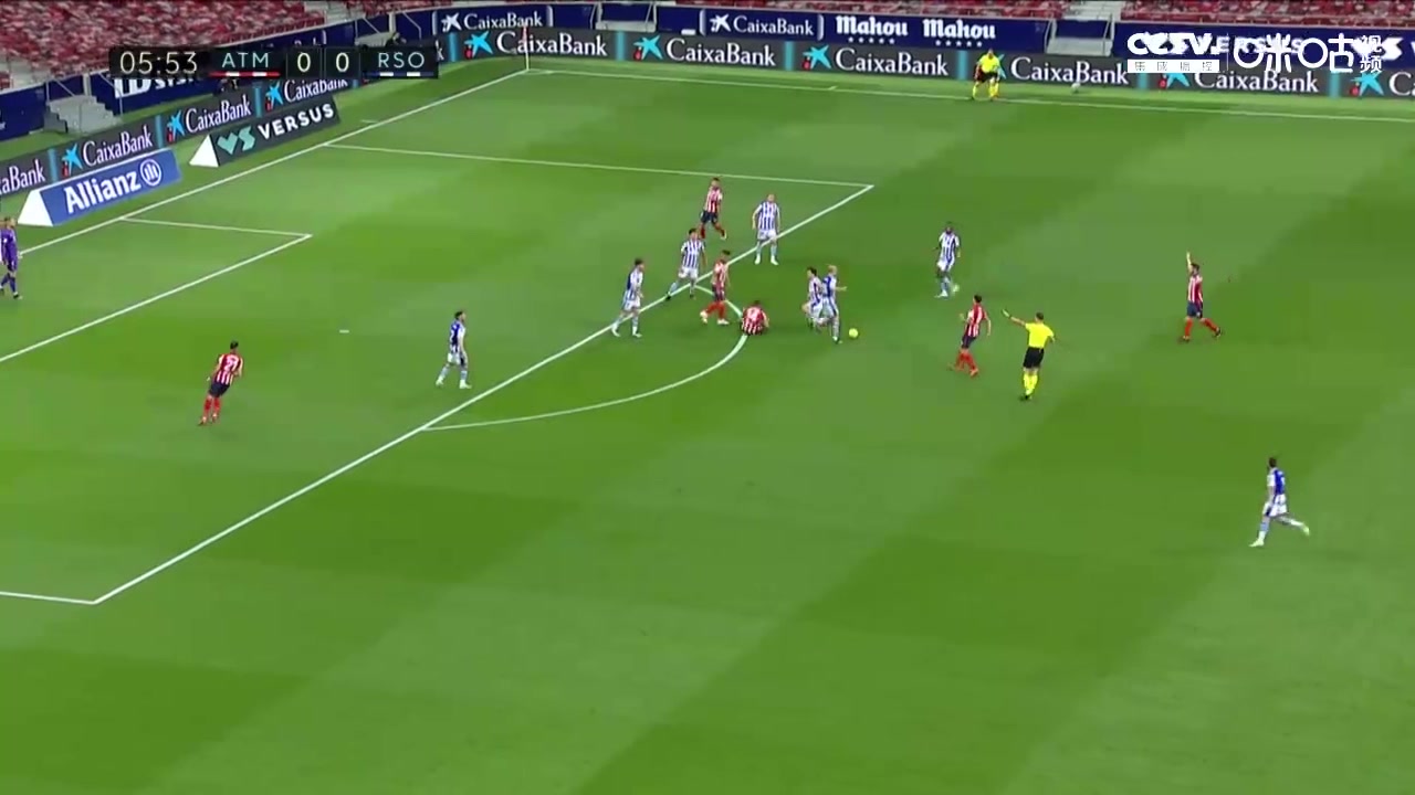 【集锦】马竞2-1皇家社会4分领跑 卡拉斯科&科雷亚破门苏牙献助攻（马竞 皇家社会 集锦）