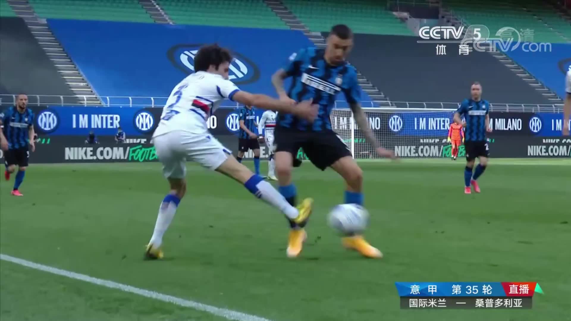 【全场集锦】桑切斯双响劳塔罗破门 国米5-1大胜桑普（桑切斯国米周薪）