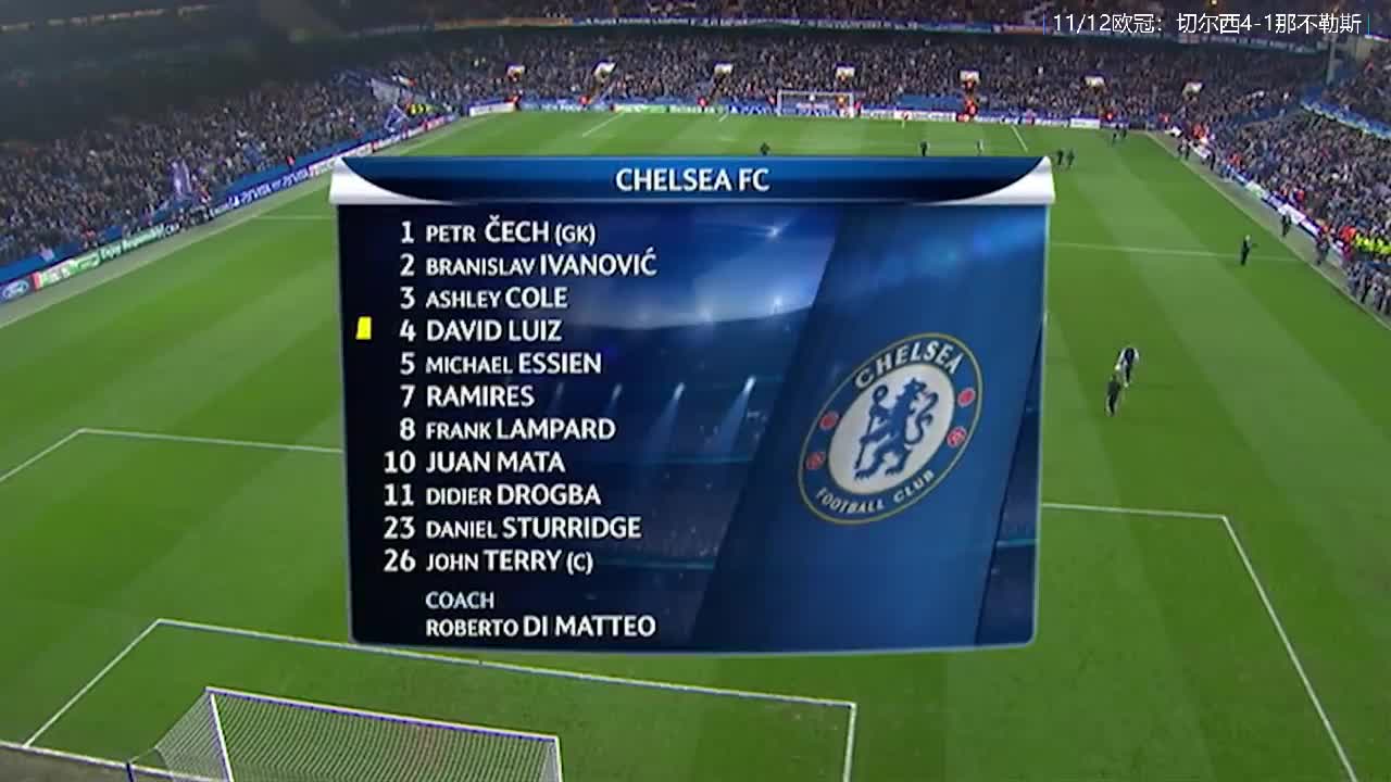 经典回顾12年欧冠淘汰赛铁血蓝军逆转那不勒斯，伊万加时一锤定音（2012欧冠淘汰赛）