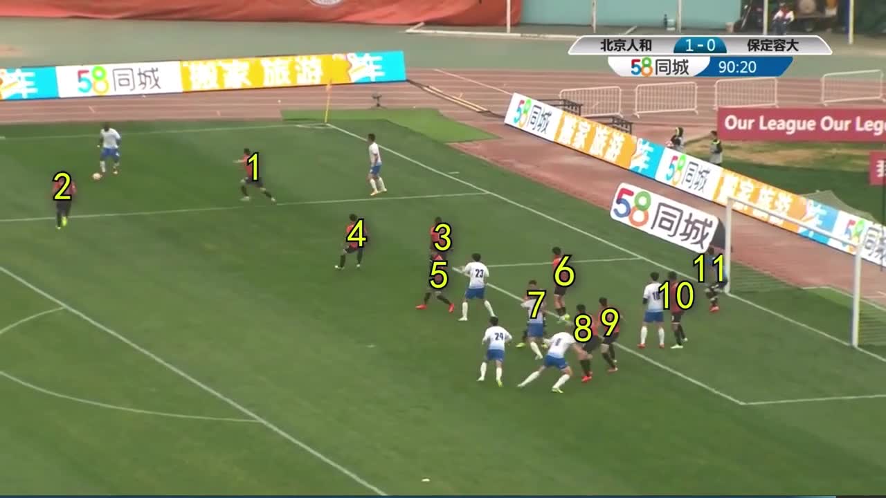 中国足坛诡异一幕 北京人和经典12打11（北京人和 足球）