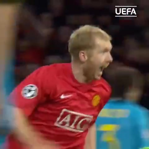 13年前的今天：斯科尔斯超级世界波破巴萨，把曼联送进欧冠决赛（斯科尔斯远射破巴萨）