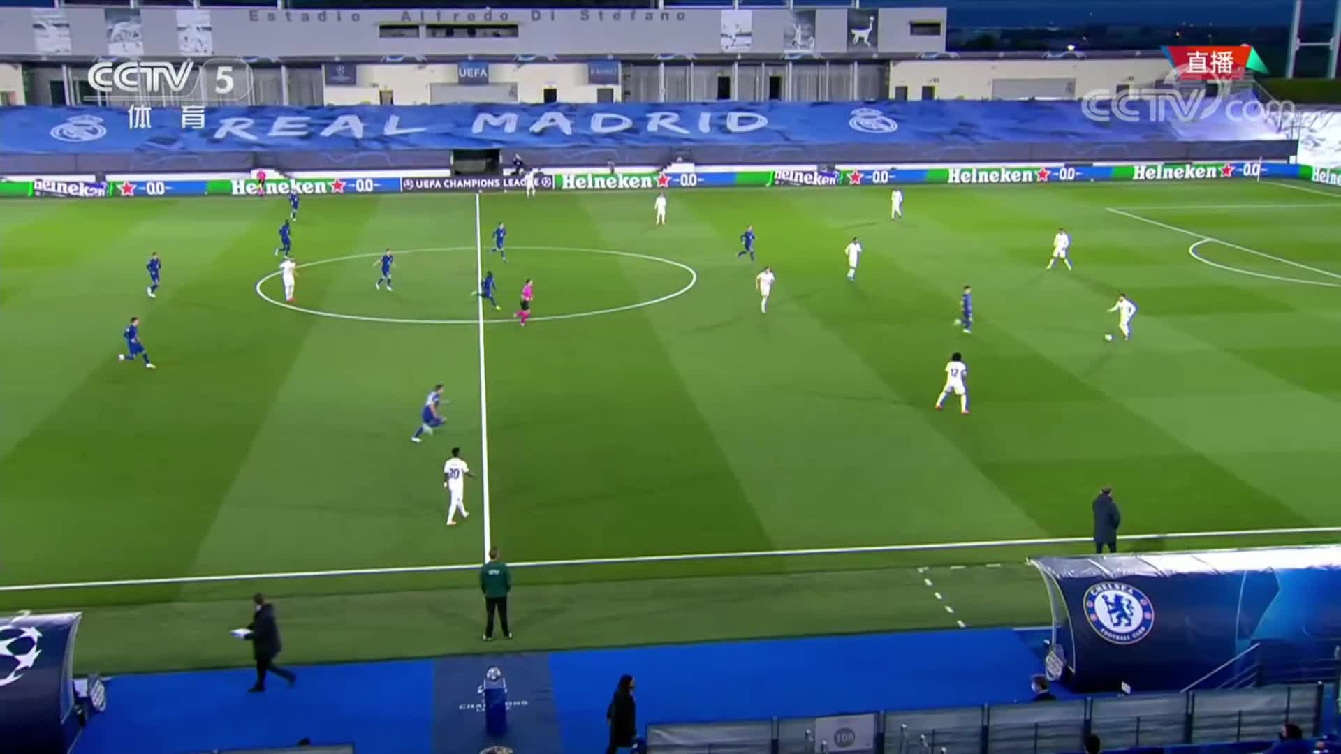 【全场集锦】普利西奇破门本泽马凌空斩+中柱 皇马主场1-1切尔西（普利西奇转会切尔西）