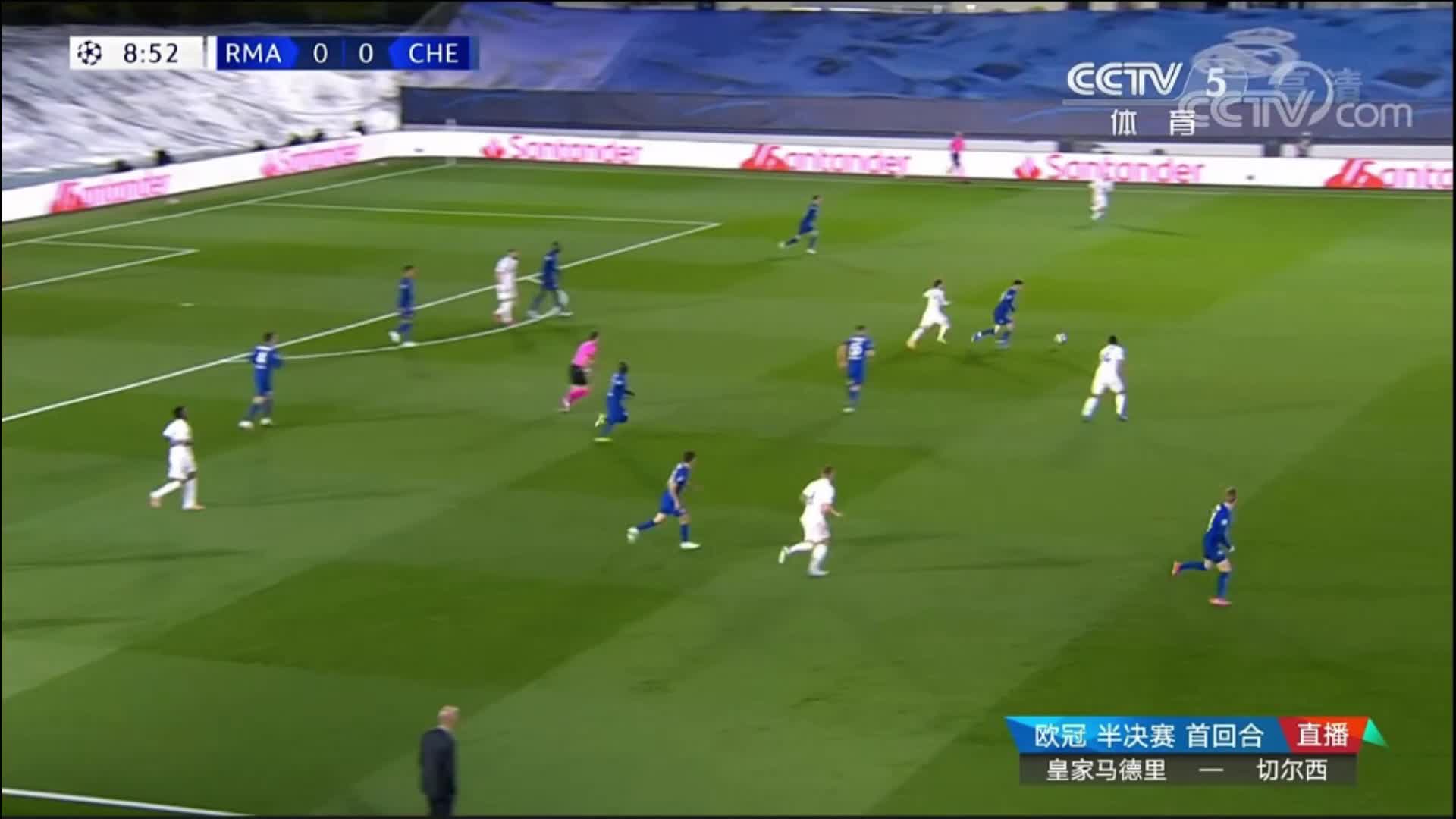 这都不进？维尔纳无人防守射门被裤袜神勇挡出（维尔纳 射门）