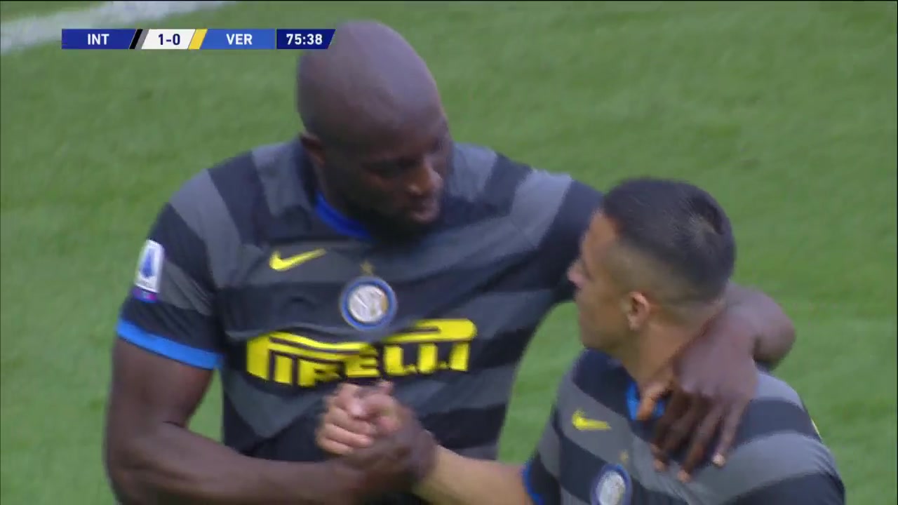 【全场集锦】意甲-阿什拉夫助攻达米安破门 国米1-0夺冠在望（国米签下阿什拉夫）