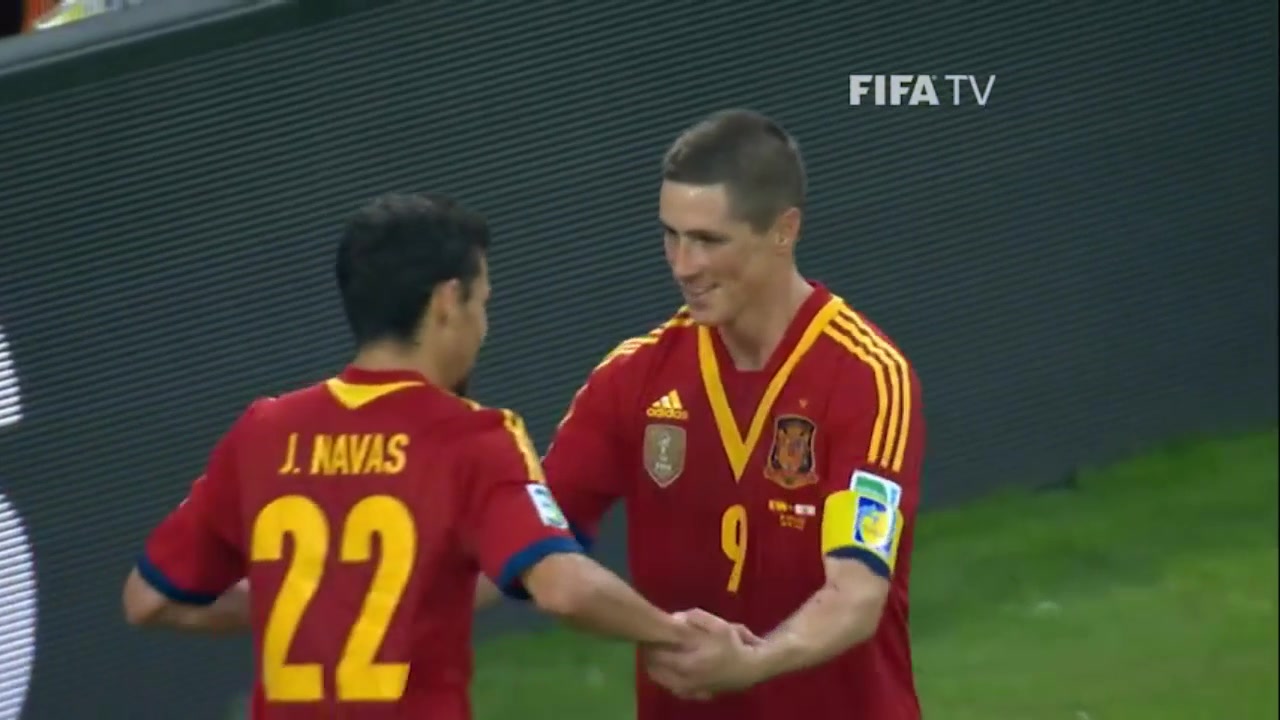 2013年联合会杯 西班牙斗牛士大开杀戒10-0塔西提（2014西班牙斗牛）