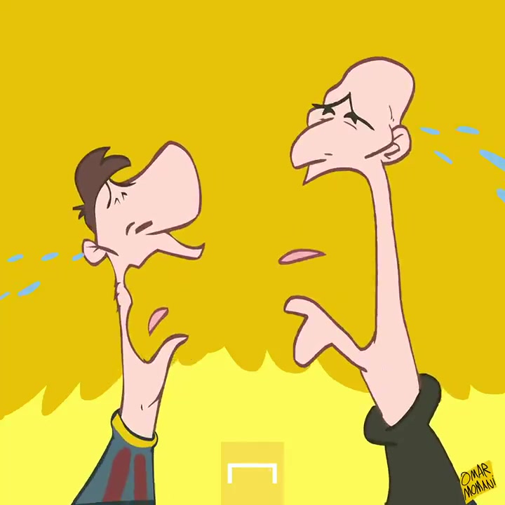 想你的第N天！GOAL恶搞梅西齐祖想念C罗（梅西表白）