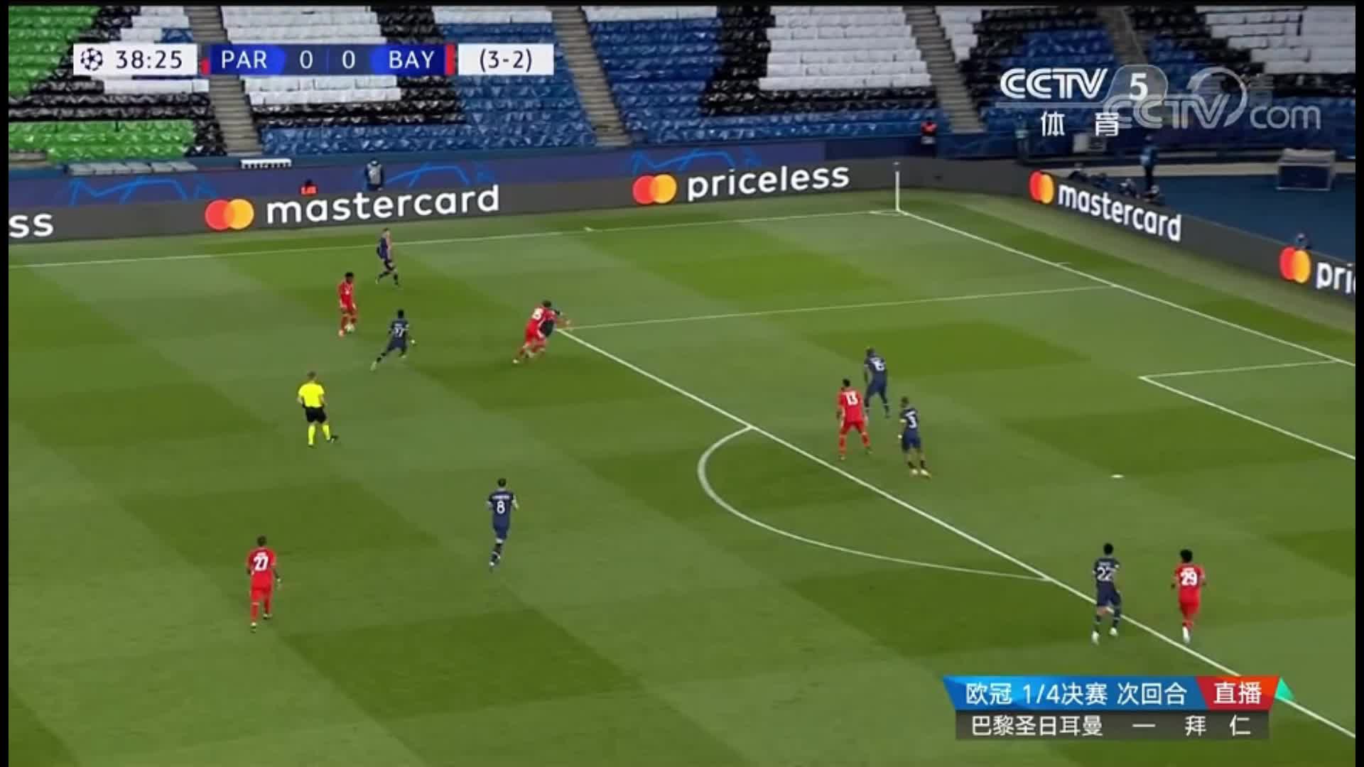 内马尔单刀不进遭惩罚 拜仁舒波莫廷随后破门（内马尔打拜仁）