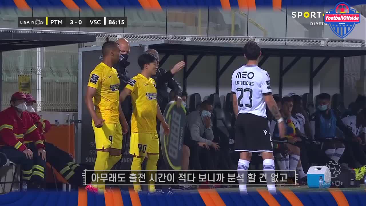 韩国梅西李升祐葡超首秀2分钟吃到黄牌（韩国梅西李升祐可惜了）