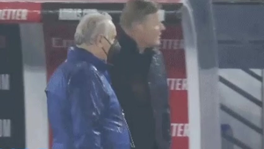 拉莫斯和卡瓦哈尔在场下呼喊让科曼不满（拉莫斯和卡纳瓦罗）