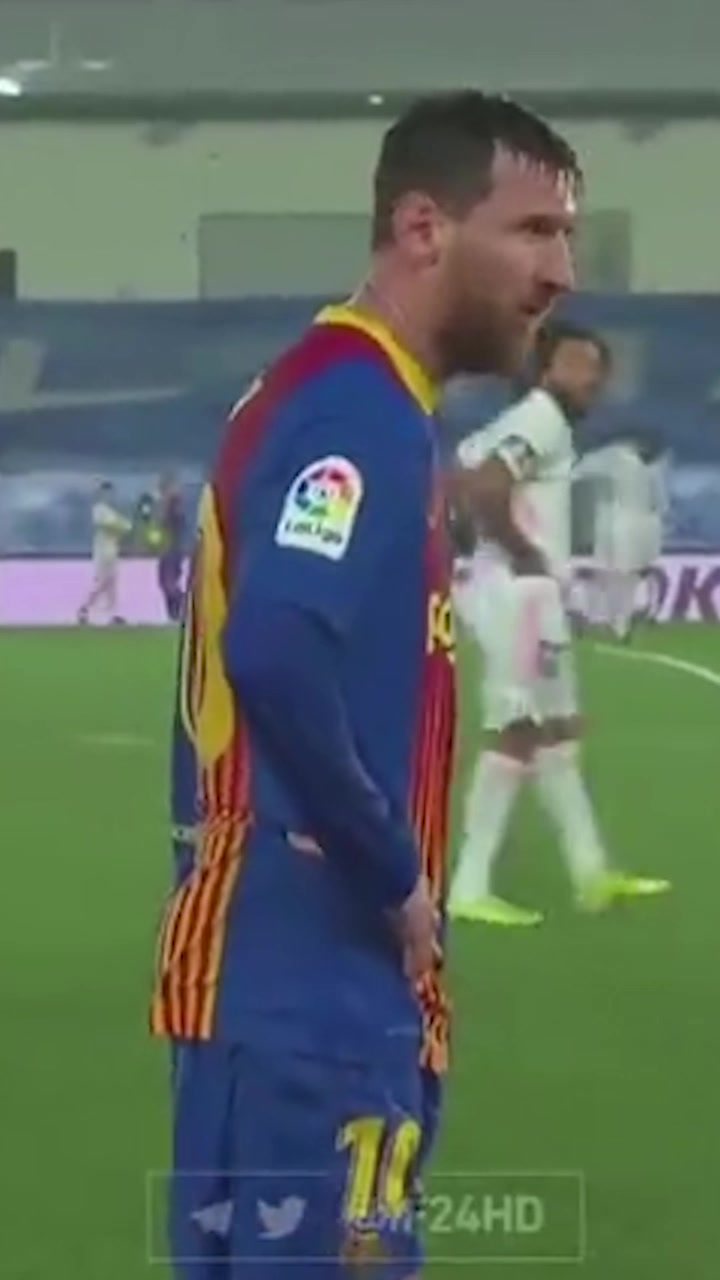 马德里“寒夜”！梅西被镜头捕捉到身体微颤（梅西 马德里竞技）