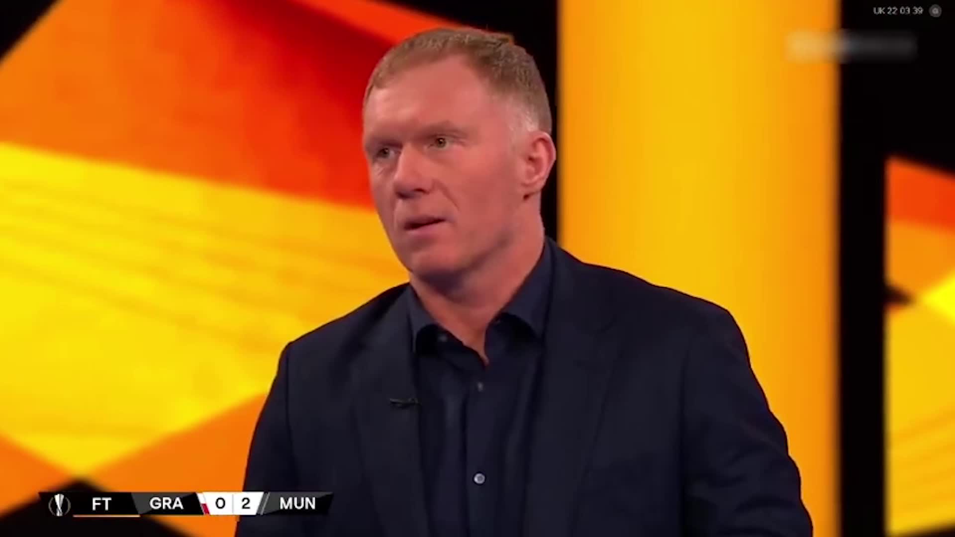 斯科尔斯认为曼联获得点球很幸运（曼联球星斯科尔斯）