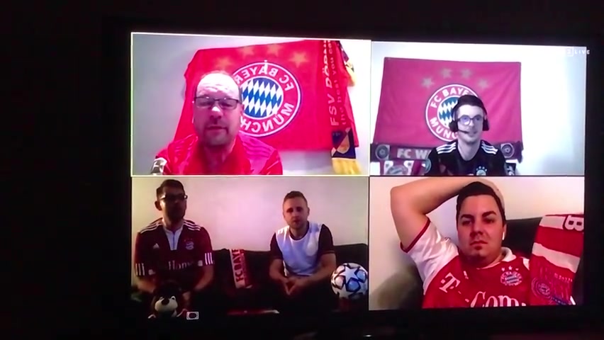 虾仁猪心！天空体育赛后采访拜仁球迷