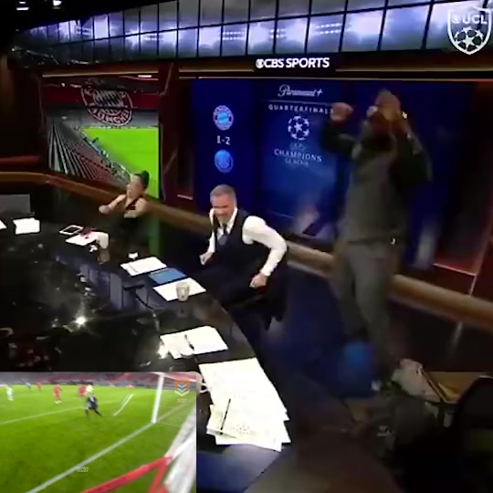 狂欢主播室！卡拉格解说姆巴佩进球时难掩激动之情（卡拉姆巴球队）