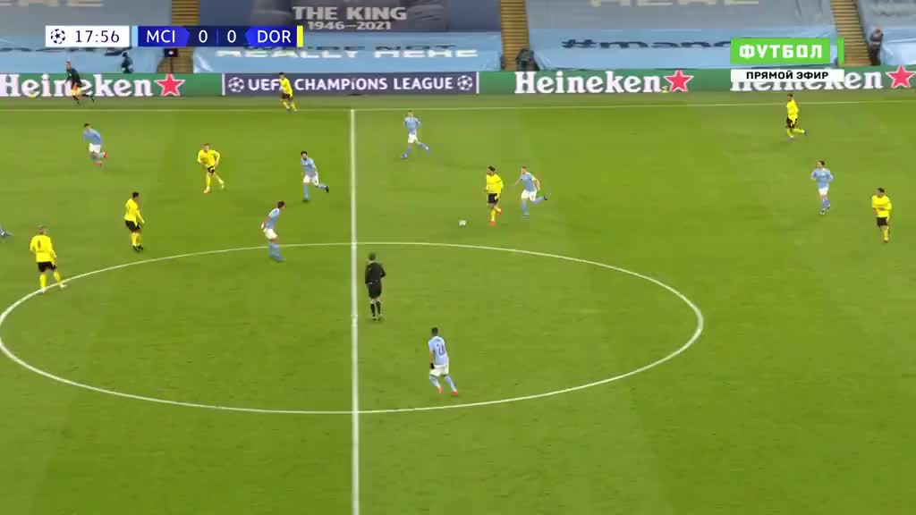 埃姆雷詹传球失误送礼，德布劳内反击破门（埃姆雷詹这球真俊啊）