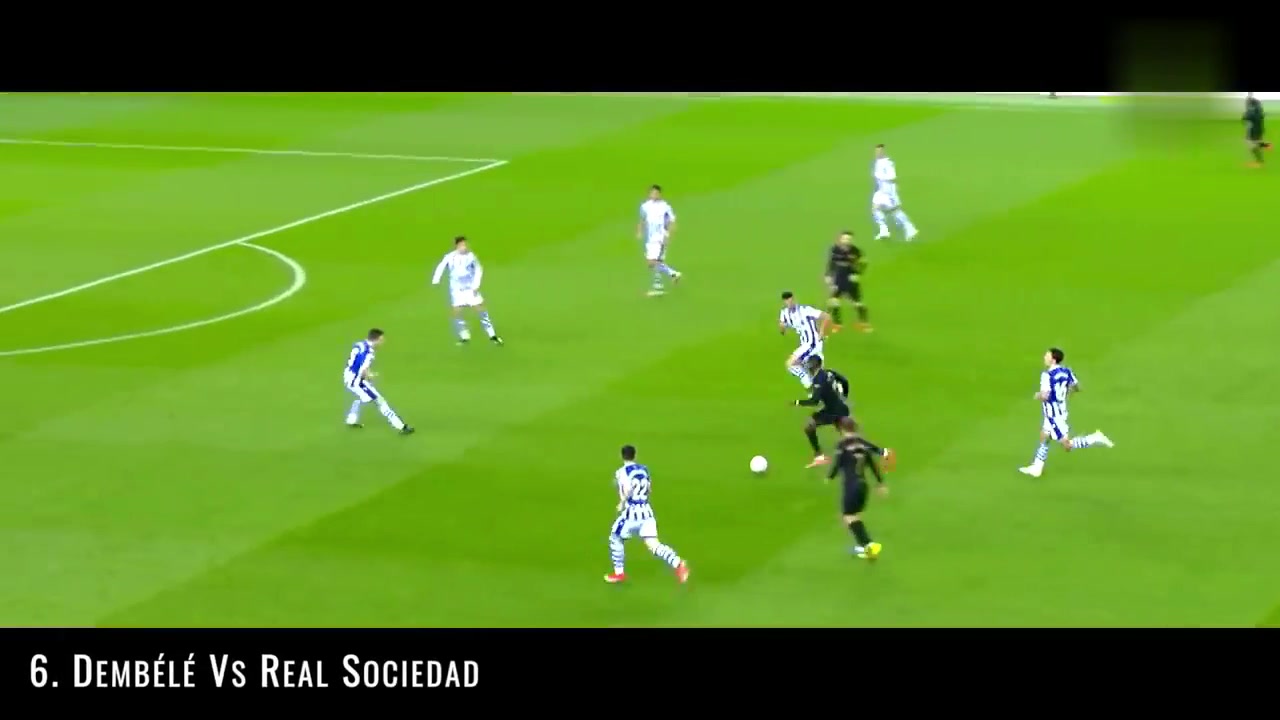 这就叫天赋！登贝莱巴萨惊艳十佳球（登贝莱巴萨数据）