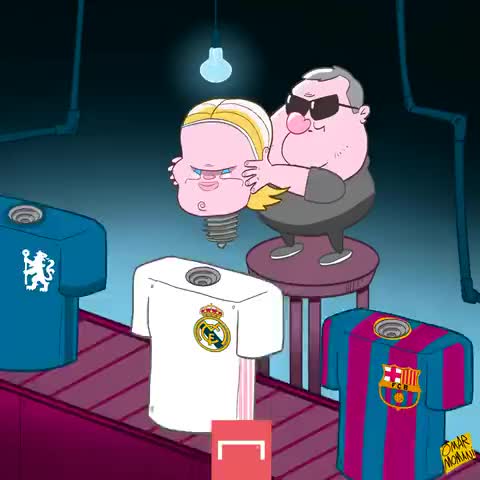 外国媒体动画恶搞哈兰德去哪儿了（哈兰德搞笑视频）