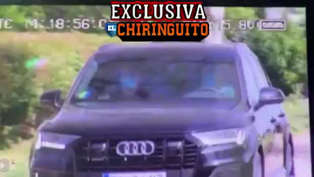 拉伊奥拉与哈兰德父亲现身马德里，皇马方面奥迪Q8接机（拉伊奥拉和哈兰德）