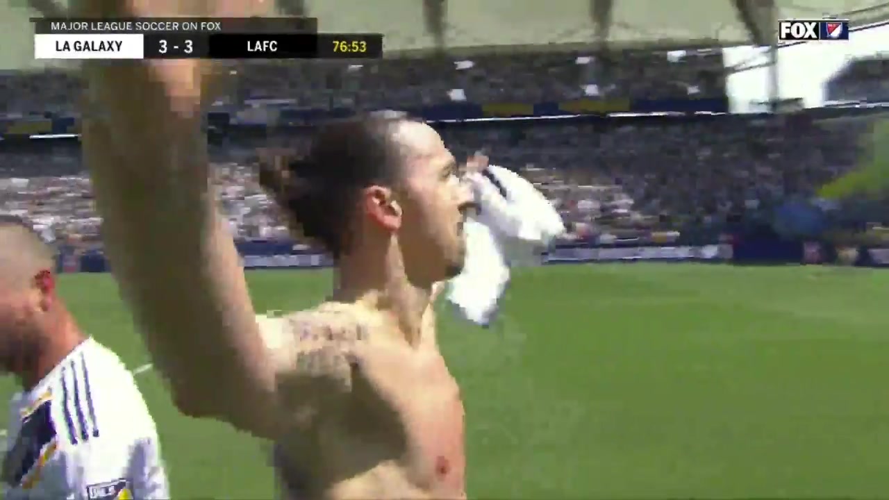 3年前的今天-伊布大联盟首秀上演40米世界波（伊布 大联盟）