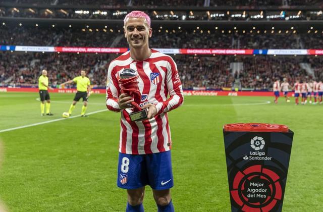 （格列兹曼联赛冠军）西甲一周资讯 | 格列兹曼荣获3月最佳球员；莱万领跑联赛射手榜