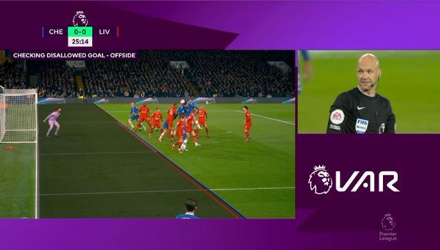 （里斯 詹姆斯）里斯-詹姆斯凌空斩破门，但越位在先进球无效