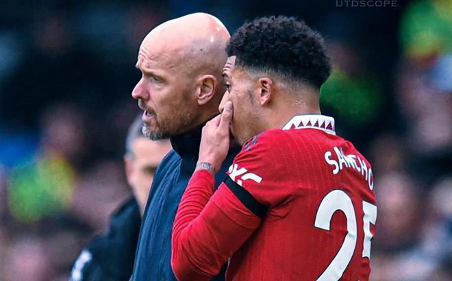 （滕哈格执教风格）身价缩水一半，滕哈格对桑乔失去耐心，8500万射手即将告别曼联