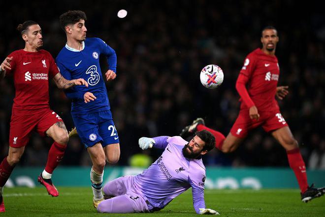 （切尔西球员哈弗茨）一次又一次地错失机会，切尔西球迷对哈弗茨感到愤怒