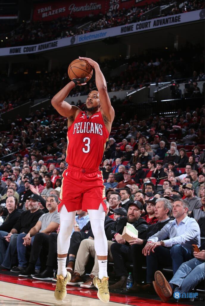 （一扫2020阴霾）一扫阴霾！CJ全场16中10&三分9中6 砍下31分10板6助1抢断