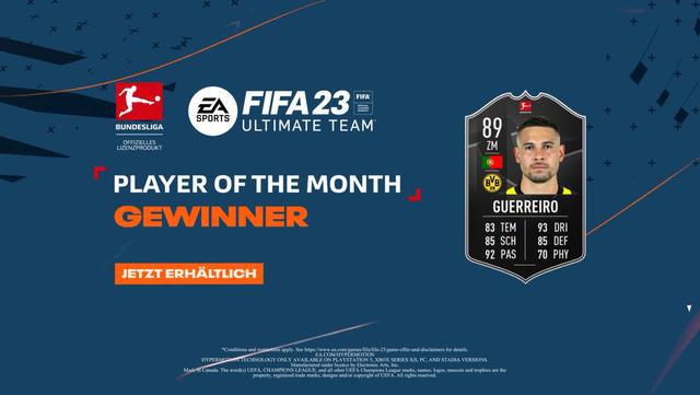 （德甲 多特）出战2场2球3助！多特边卫格雷罗当选德甲3月最佳球员