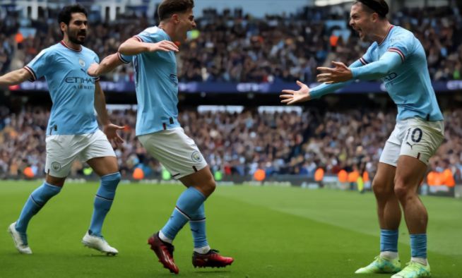 （曼城对战）曼城VS圣徒首发曝光：失意铁腰坐镇，B席领衔，小蜘蛛取代哈兰德