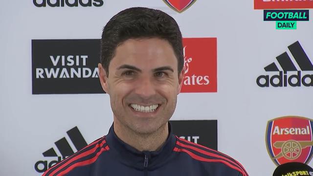 （阿尔特塔球员什么水平）阿尔特塔：希望一名球员明天可以正常训练，我不会说是谁