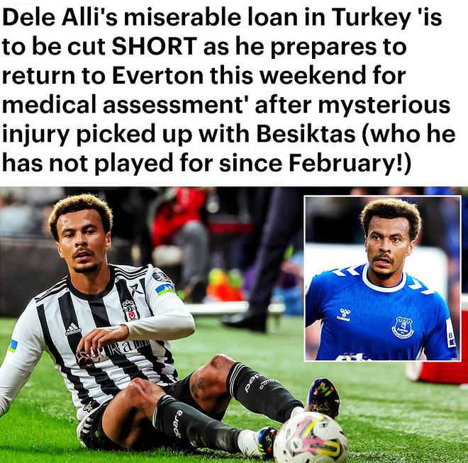 英媒：阿里在土超神秘受伤 将重返埃弗顿疗伤 不知在英国要待多久