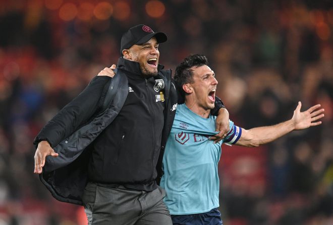 （孔帕尼 瓜迪奥拉）冲超！37岁孔帕尼狂欢：瓜迪奥拉的3大弟子，有望集体夺冠