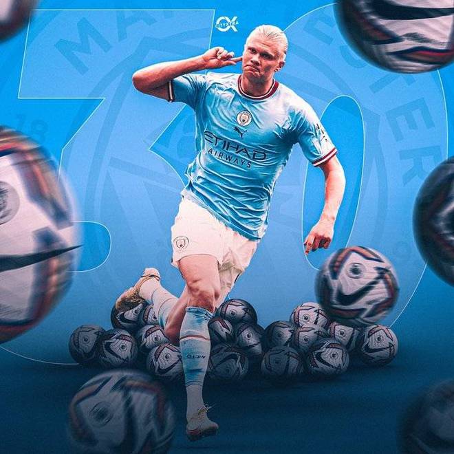 （哈兰德战绩）胜利、数据全都要！哈兰德&丁丁创纪录助曼城大胜