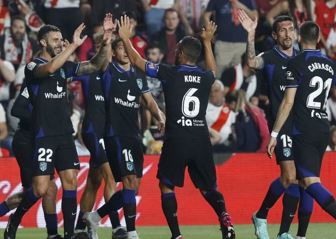 (西蒙尼带队成绩)2-1!红牌!西蒙尼又赢了,疯狂5连胜,紧追皇马