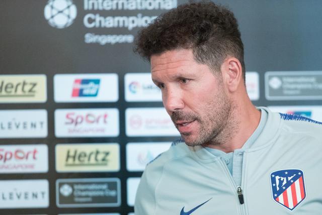 西蒙尼:巴列卡诺为科雷亚母亲默哀让我感动 评论裁判是危险事情